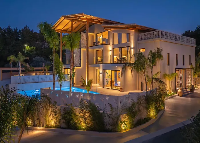 Olympus Luxury Rhodes Villa *